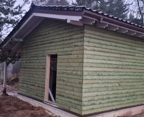 Medžio darbai, staliai - Karkasinių namų, terasų, sandėliukų statyba, stogų dengimas. - 4