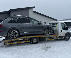 Techninė pagalba kelyje - Automobilių pervežimas traliuko paslaugos Kaune ir Lietuvoje - 1