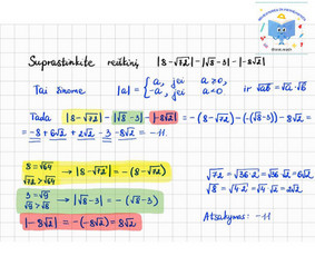 Papildomas matematikos mokymas internetu - Репетитор по математике Pupp Nmpp Vbe - 1