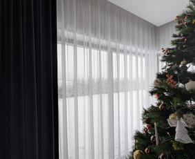 Užuolaidų siuvimas - Užuolaidų / romanečių siuvimas, bėgelių montavimas. - 1