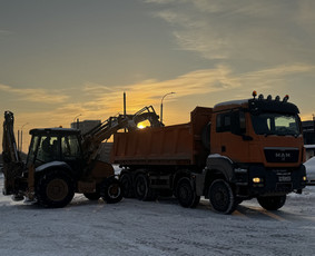 Aplinka, sodas - Ekskavatoriaus nuoma Žvyras smėlis juodžemis skalda atsijos - 2
