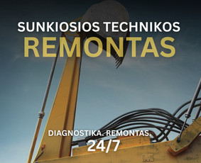 Transportas - Sunkiosios technikos remontas - 2