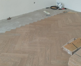 Statybos darbai - Grindų klojimas/remontas - 1