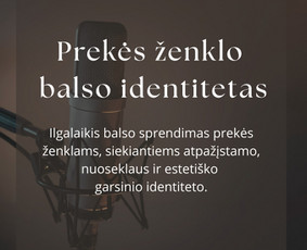 Paslaugos verslui - Profesionalus reklamų įgarsinimas - Voice Over - 2