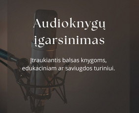 Paslaugos verslui - Profesionalus reklamų įgarsinimas - Voice Over - 3