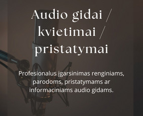 Paslaugos verslui - Profesionalus reklamų įgarsinimas - Voice Over - 4