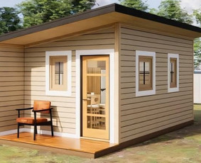 Statybos, apdaila - Sandėliukų gamyba,mini namai iki 24 m2 ir mediniai amatai. - 1