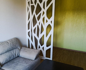 Interjeras, baldai - Ažurinės pertvaros CNC frezavimas - 4