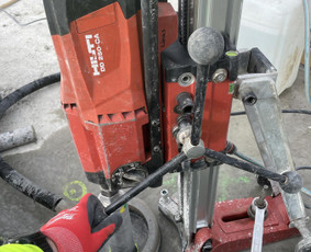 Statybos darbai - Betono pjovimas - Kiaurymių - Skylių gręžimas - 1