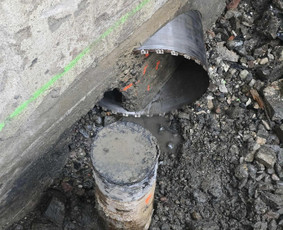 Statybos darbai - Betono pjovimas - Kiaurymių - Skylių gręžimas - 3