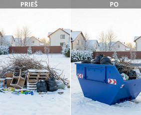 Aplinkos tvarkymas, apželdinimas - Patikimos atliekų i&scaron;vežimo paslaugos ir konteinerių nuoma - 3