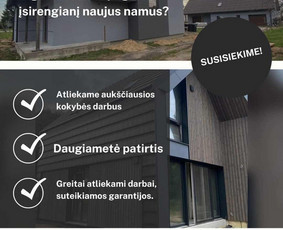 Kitos statybos paslaugos - Statyba ,apdaila,fasadai. - 1
