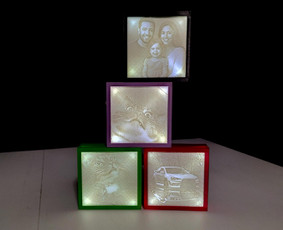 Interjeras, baldai - &Scaron;viečiantis nuotraukų rėmelis su 3D nuotrauka - 1