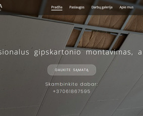 Profesionalios Interneto Svetainės ir Verslo Sprendimai / Armandas Buda / Darbų pavyzdys ID 4235418