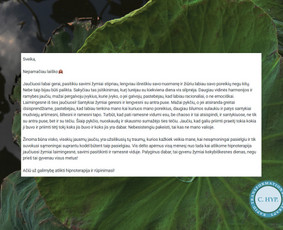 Kotryna Rtt Hipnoterapija (Rtt Hypnotherapy) / Kotryna Jonaitytė / Darbų pavyzdys ID 4235448