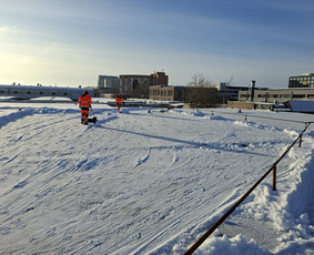 Sniego valymas nuo stogų - Sniego Valymas !Stogų valymas! - 1