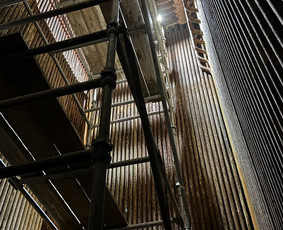 Statybinės technikos nuoma - Moduliniu pastoliu nuoma - 3