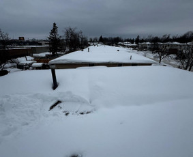 Sniego valymas - Sniego kasimas / valymas nuo stogo - 4