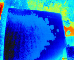 Statybos, apdaila - Termovizinės, naktinės drono nuotraukos. - 2