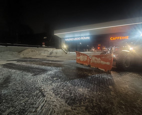Aplinka, sodas - Sniego valymas ir teritorijų priežiūra Kaune &ndash; dirbame 24/7! - 2