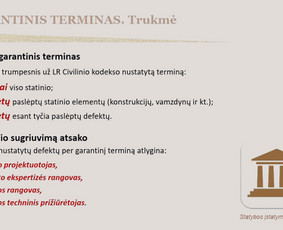 Architektai, projektavimas - Statinių projektavimas - 4