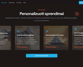 Svetainių kūrimas - Programėlių, svetainių, verslo sistemų kūrimas/programavimas - 2