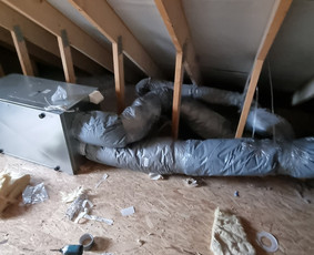 Ventiliacijos sistemų remontas - Rekuperacinės vėdinimo sistemos Flexit montavimas - 2