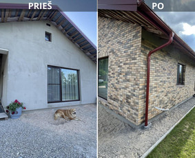 Klinkerio mūrijimas ir klijavimas .jpg / Rokas Pavka / Darbų pavyzdys ID 4240986