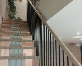 Laiptų turėklai - Staliaus darbai: laiptai, turėklai, palangės, durys - 2