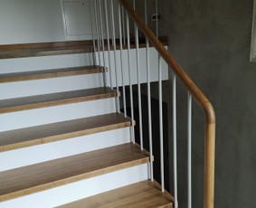 Medžio darbai, staliai - Medžio masyvo baldai, laiptai, durys, palangės - 2