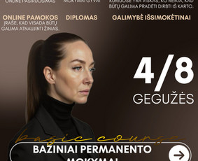 Permanentinis makiažas - Permanento baziniai mokymai - 1