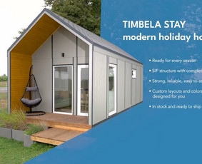 Moduliniai namai - Naujo tipo Sip modulinis namelis poilsiui - 1