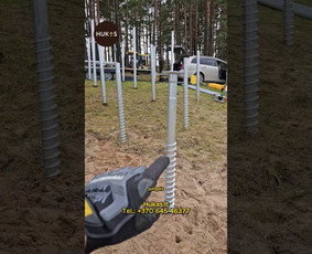 Sraigtinių polių / pamatų įrengimas -15% Akcija! / MB"Hukas" / Darbų pavyzdys ID 4242088
