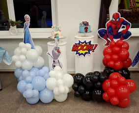 Renginiai, &scaron;ventės - Fotozonų dekoravimas balionų girliandomis/ balionų arkos - 2