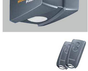 Statybos darbai - Pakeliamų garažo vartų automatika Hormann - 2