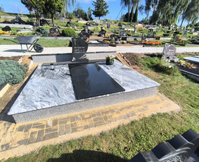 Granito plok&scaron;tės kapams, dengimas - Paminklų gamyba - 1