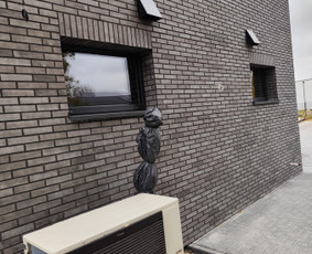 Statybos darbai - Klinkerio klijavimas - 4