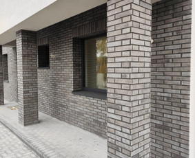 Statybos darbai - Klinkerio klijavimas - 2