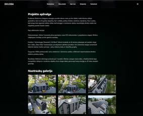 Svetainių kūrimas - Vienetinių verslo valdymo sistemų (erp/crm), el. parduotuvių - 2