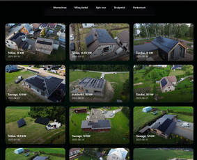 Svetainių kūrimas - Vienetinių verslo valdymo sistemų (erp/crm), el. parduotuvių - 1