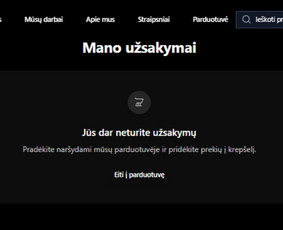 El. parduotuvių kūrimas - Vienetinių verslo valdymo sistemų (erp/crm), el. parduotuvių - 2