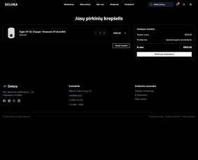 El. parduotuvių kūrimas - Vienetinių verslo valdymo sistemų (erp/crm), el. parduotuvių - 4