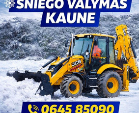 Sniego valymas - Sniego valymas Kaune - 2