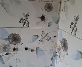 Skystų tapetų klijavimas - Vidaus apdailos darbai - 1