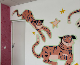 Piešimas/tapymas ant sienų, murals, piešimas ant stiklo / Samanta Lukauskaitė / Darbų pavyzdys ID 4245338