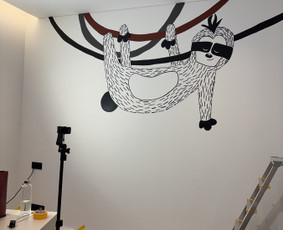 Piešimas/tapymas ant sienų, murals, piešimas ant stiklo / Samanta Lukauskaitė / Darbų pavyzdys ID 4245344