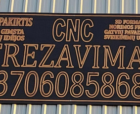 Cnc Frezavimas ir baldinių plokščių pjovimas. / MB PAKIRTIS / Darbų pavyzdys ID 4246168