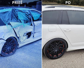 Transportas - Automobilių mikroautobusų dažymas - 1