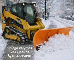 Sniego valymas - Sniego valymas Kaune - 1