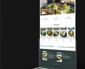 Svetainių dizainas (web design) - Svetainė per 3d. + 70&euro; vertės dovana! - 1